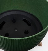 KantoormeubelenPlus Doppio Bloempot op Poten - H20,5 x Ø40 cm - Polypropyleen - FSC Mix - Groen