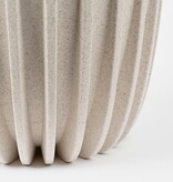 KantoormeubelenPlus Lungo Bloempot - H36 x Ø30 cm - Polypropyleen - FSC Mix - Off White