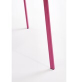 KantoormeubelenPlus Seatle Bijzettafel voor Buiten - H38 x Ø58 cm - Metaal - Fuchsia