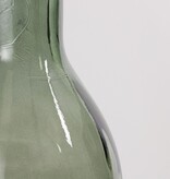 KantoormeubelenPlus Rioja Fles Vaas - H75 x Ø18 cm - Gerecycled Glas - Groen