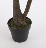KantoormeubelenPlus Yucca Kunstplant - H120 x Ø60 cm - Groen