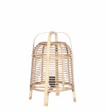 KantoormeubelenPlus Page Tafellamp - H41 x Ø27 cm - Bamboe - Lichtbruin
