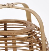 KantoormeubelenPlus Page Tafellamp - H41 x Ø27 cm - Bamboe - Lichtbruin