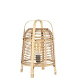 KantoormeubelenPlus Page Tafellamp - H41 x Ø27 cm - Bamboe - Lichtbruin