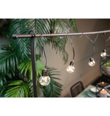 KantoormeubelenPlus Tafelklem - H110 x L223-250 cm - Metaal - Zwart