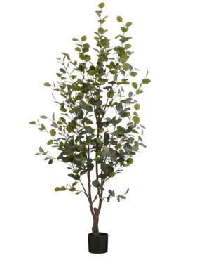 KantoormeubelenPlus Kunstplant Eucalyptusboom in Pot - H180 x Ø80 cm - Groen