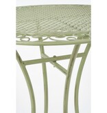 KantoormeubelenPlus Provence Bistrotafel voor Buiten - H70 x Ø60 cm - Lichtgroen