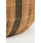 KantoormeubelenPlus Liliano Mand - Set van 2 - H48 x Ø50 cm - Jute - Donkergroen