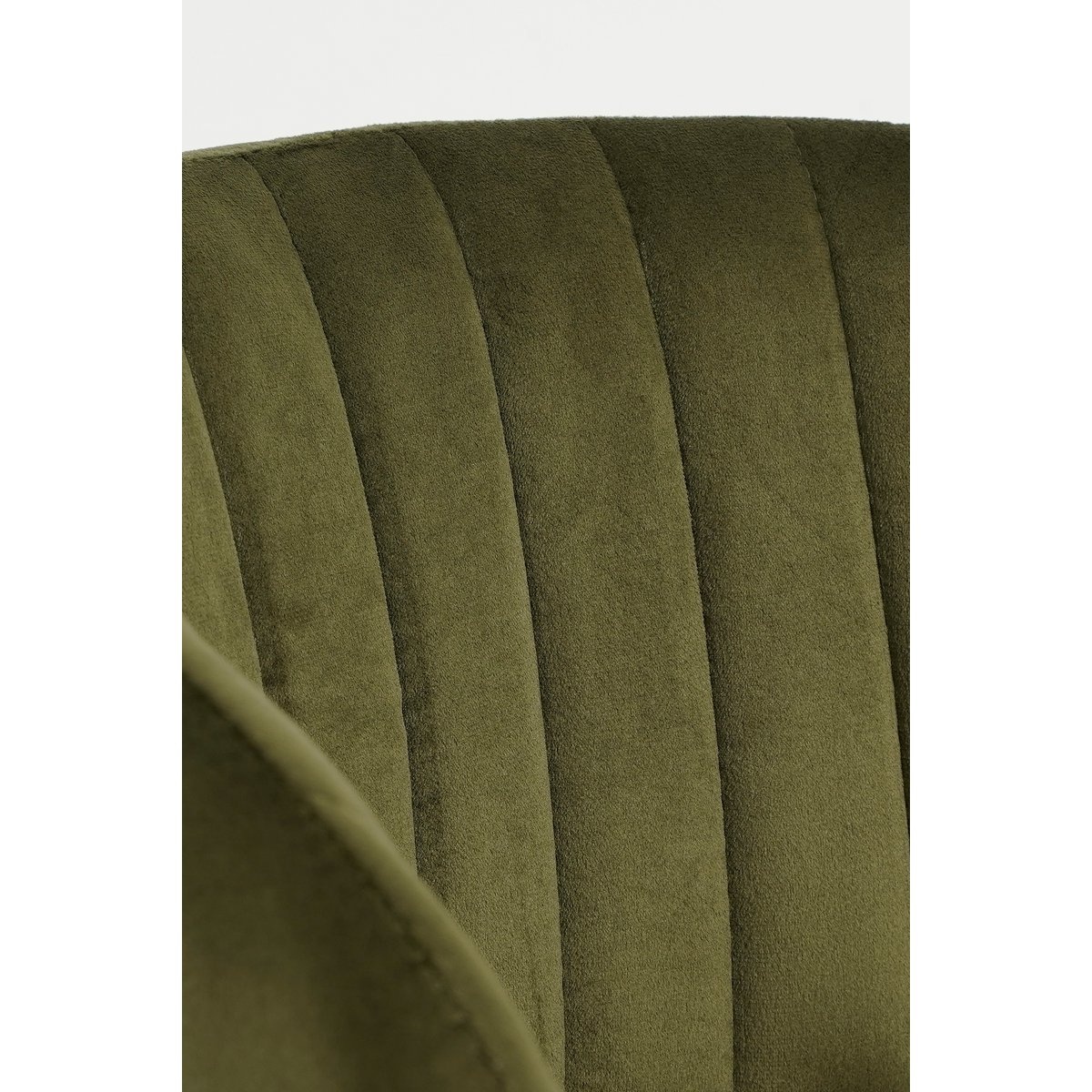 KantoormeubelenPlus Moony Eetkamerstoel - Velvet - Donkergroen