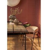 KantoormeubelenPlus Moony Eetkamerstoel - Velvet - Beige