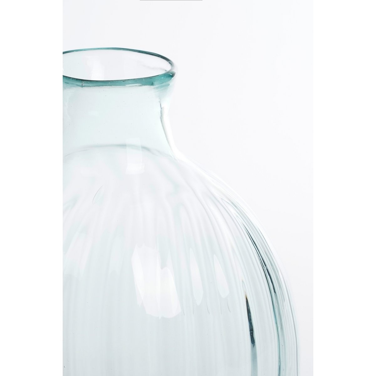 KantoormeubelenPlus Silena Vaas - H26,5 x Ø23,5 cm - Gerecycled Glas
