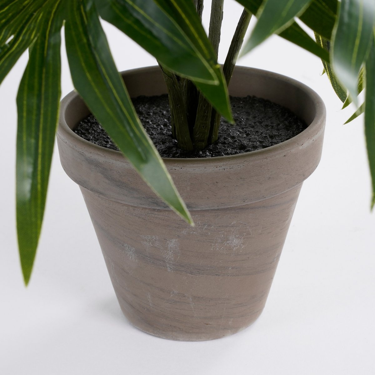 KantoormeubelenPlus Palm Kunstplant in Bloempot Stan - H40 x Ø35 cm - Groen