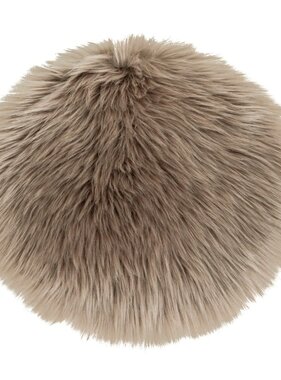 KantoormeubelenPlus Lamsvacht Kunststof - Kunstlamsvacht in paddenstoel Ã˜35 cm