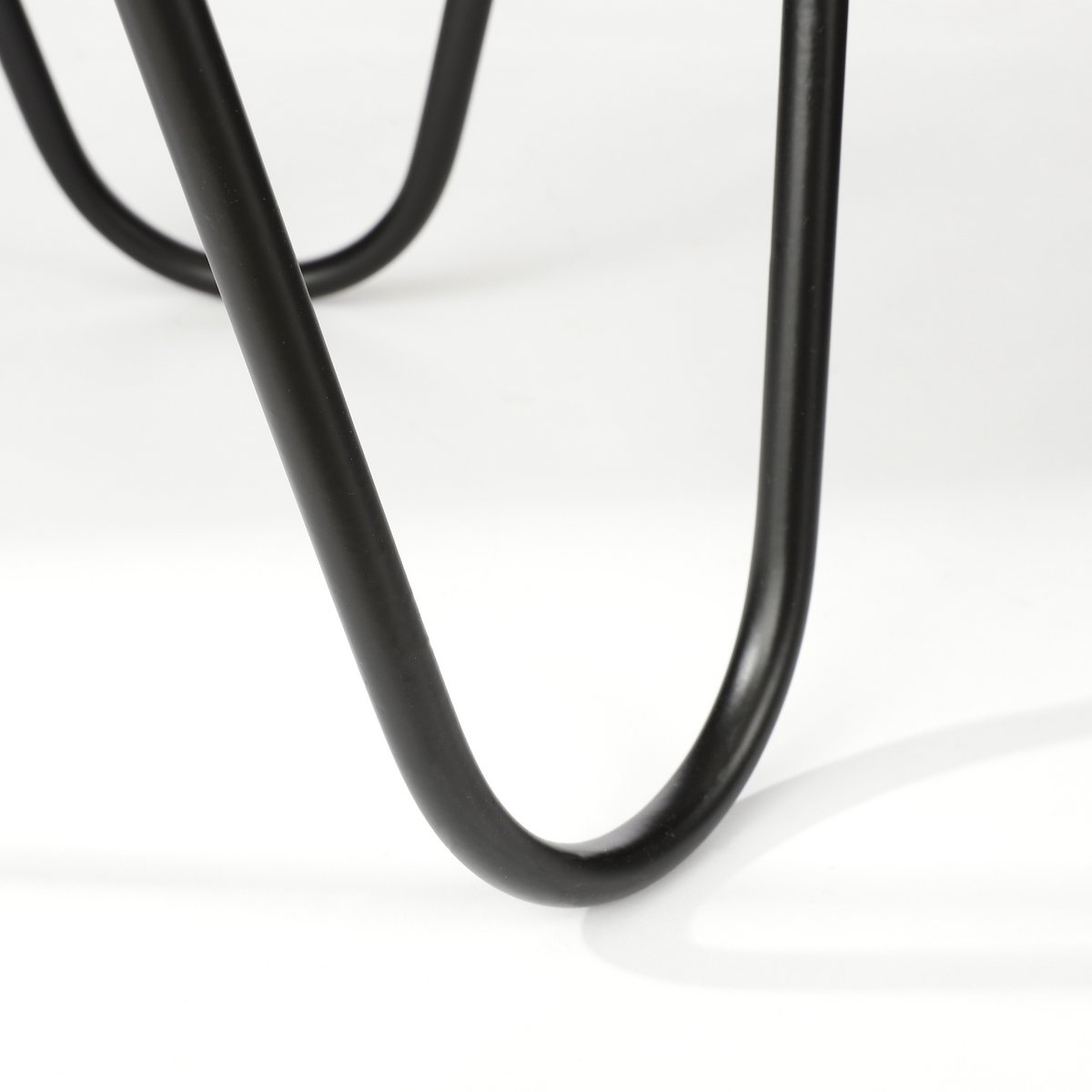 KantoormeubelenPlus Plantenstandaard - H38,5 x Ø30 cm - Metaal - Zwart