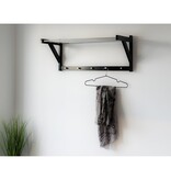 KantoormeubelenPlus Massa Hangers - Metalen hangers met zwarte coating S/10