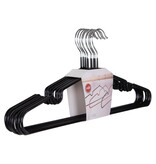 KantoormeubelenPlus Massa Hangers - Metalen hangers met zwarte coating S/10