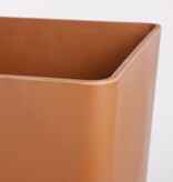 KantoormeubelenPlus Orion Bloempot - L29 x B29 x H46 cm - Bruin