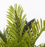 KantoormeubelenPlus Cycas Palm Kunstplant in Bloempot Stan - H37 x Ø44 cm - Groen