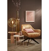 KantoormeubelenPlus Rioja Fles Vaas - H100 x Ø21 cm - Gerecycled Glas - Oker