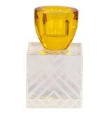 KantoormeubelenPlus Kandelaar - Amber/helder