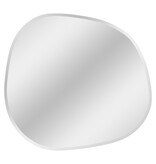 KantoormeubelenPlus Bangalore Mirror - Spiegel, organische vorm, gefacetteerde rand, 60x70 cm