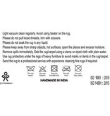 KantoormeubelenPlus Mandi Rug - Vloerkleed, handgeweven, natuur, 160x230 cm