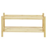 KantoormeubelenPlus Manaus Schoenenrek - Schoenenrek, bamboe, naturel