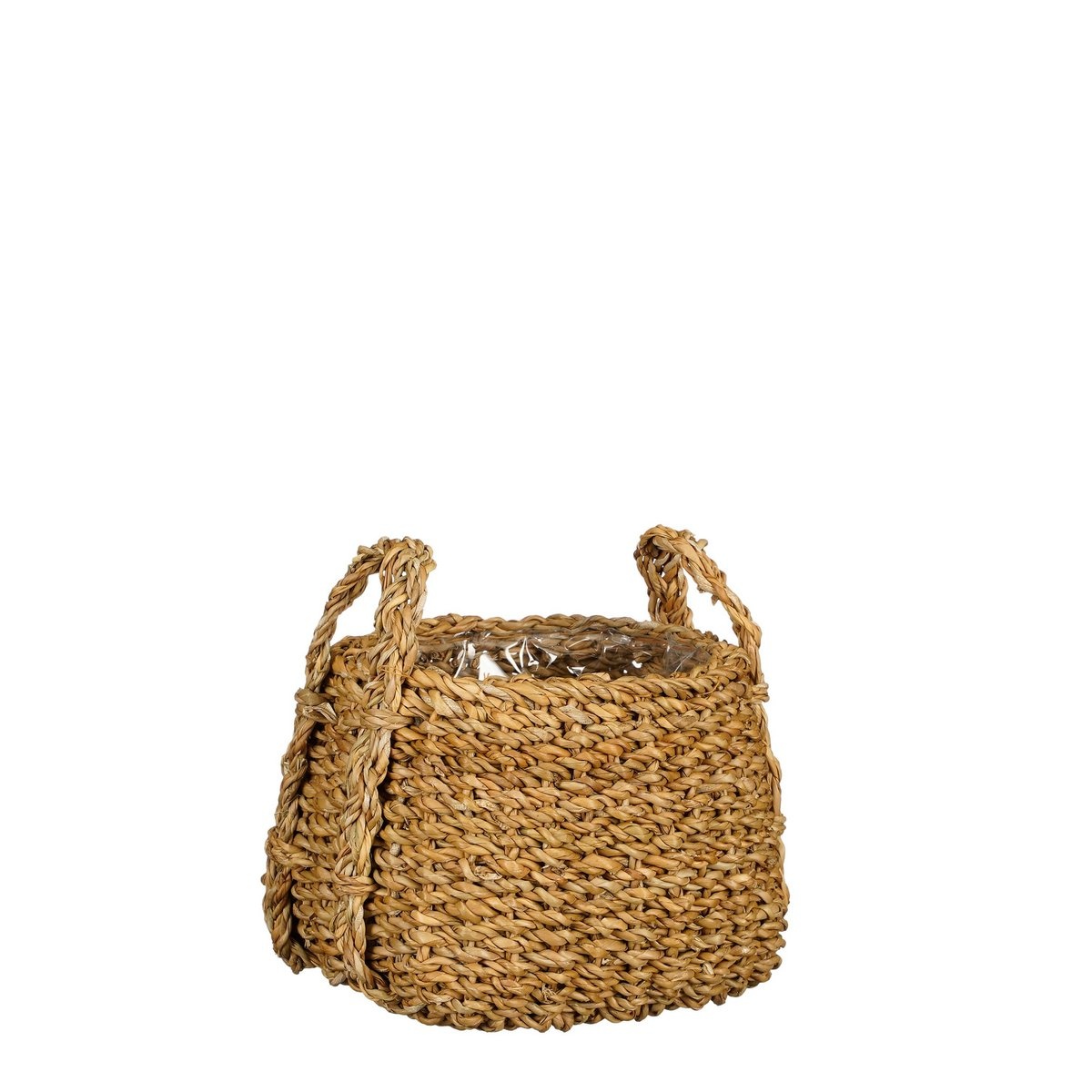 KantoormeubelenPlus Plantenmand - Set van 3 - H25 x Ø35 cm - Bruin
