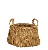 KantoormeubelenPlus Plantenmand - Set van 3 - H25 x Ø35 cm - Bruin