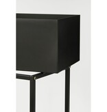 KantoormeubelenPlus Greenrax Plantenstandaard - L70 x B29 x H94 cm - Metaal - Zwart