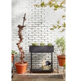 KantoormeubelenPlus Greenrax Plantenstandaard - L70 x B29 x H94 cm - Metaal - Zwart