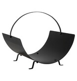 KantoormeubelenPlus Tyres Boomstamhouder - Boomstamhouder, staal, zwart, 40x35x33,5 cm