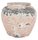 Agaete Pot - Pot in cement, beige, Ø22,5x19,5 cm