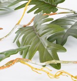 KantoormeubelenPlus Philodendron Selloum Kunstplant Slinger - L115 x B37 x H9 cm - Groen