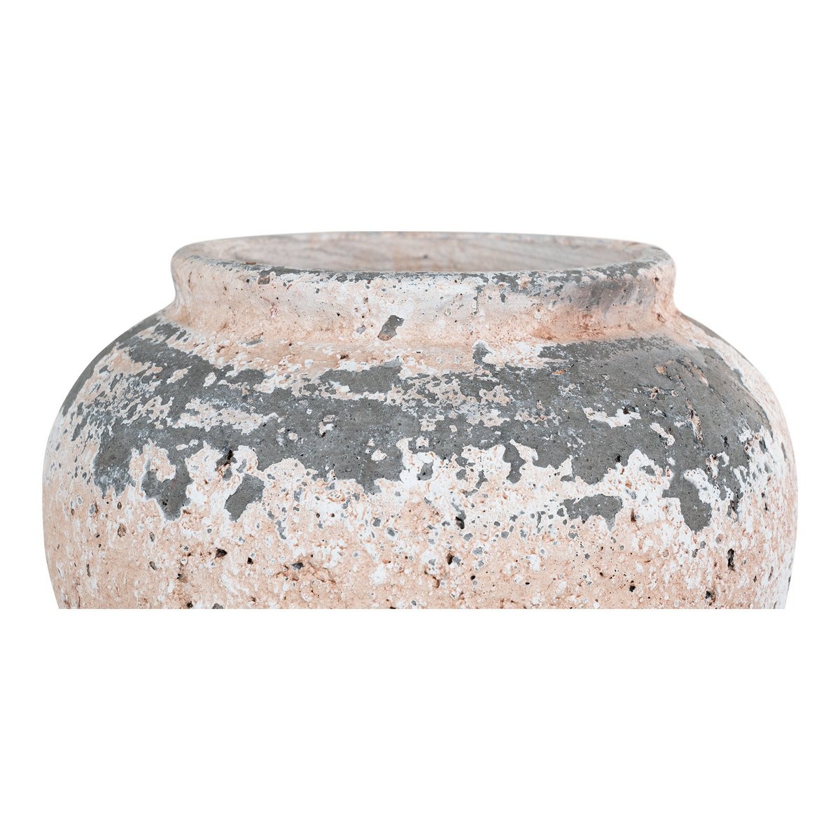 KantoormeubelenPlus Agaete Pot - Pot in cement, beige, Ø22,5x19,5 cm