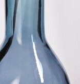 KantoormeubelenPlus Rioja Fles Vaas - H100 x Ø21 cm - Gerecycled Glas - Lichtblauw