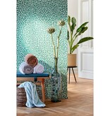 KantoormeubelenPlus Rioja Fles Vaas - H100 x Ø21 cm - Gerecycled Glas - Lichtblauw