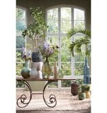 KantoormeubelenPlus Rioja Fles Vaas - H100 x Ø21 cm - Gerecycled Glas - Lichtblauw