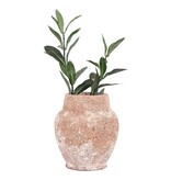 KantoormeubelenPlus Campello Pot - Pot in cement, bruin, Ø13,5x15,5 cm