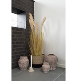 KantoormeubelenPlus Campello Pot - Pot in cement, bruin, Ø13,5x15,5 cm