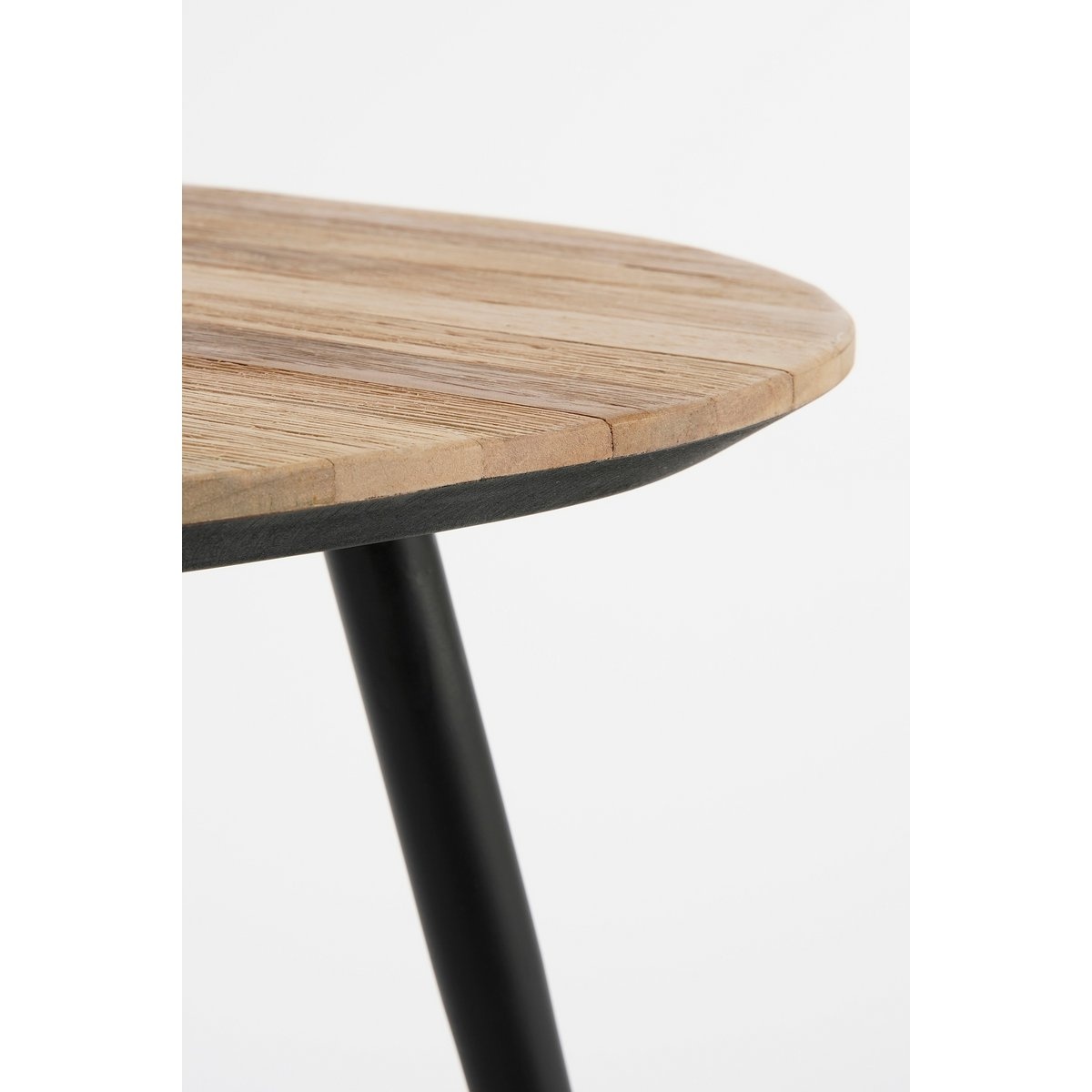 KantoormeubelenPlus Jailey Bijzettafel - Set van 2 - L84 x B39 x H39 cm - Gerecycled Hout - Bruin