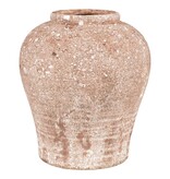 KantoormeubelenPlus Estepona Pot - Pot in keramiek, bruin, 24,5x24,5x27,5 cm