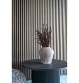 KantoormeubelenPlus Estepona Pot - Pot in keramiek, bruin, 24,5x24,5x27,5 cm