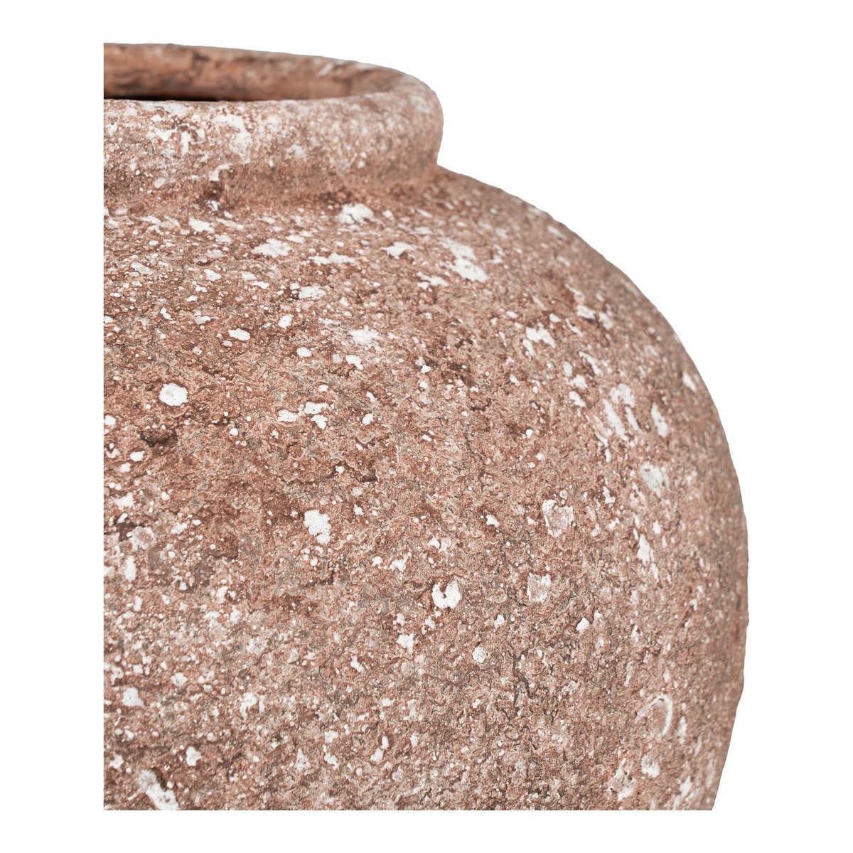Estepona Pot - Pot in keramiek, bruin, 24,5x24,5x27,5 cm
