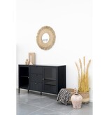 KantoormeubelenPlus Estepona Pot - Pot in keramiek, bruin, 24,5x24,5x27,5 cm