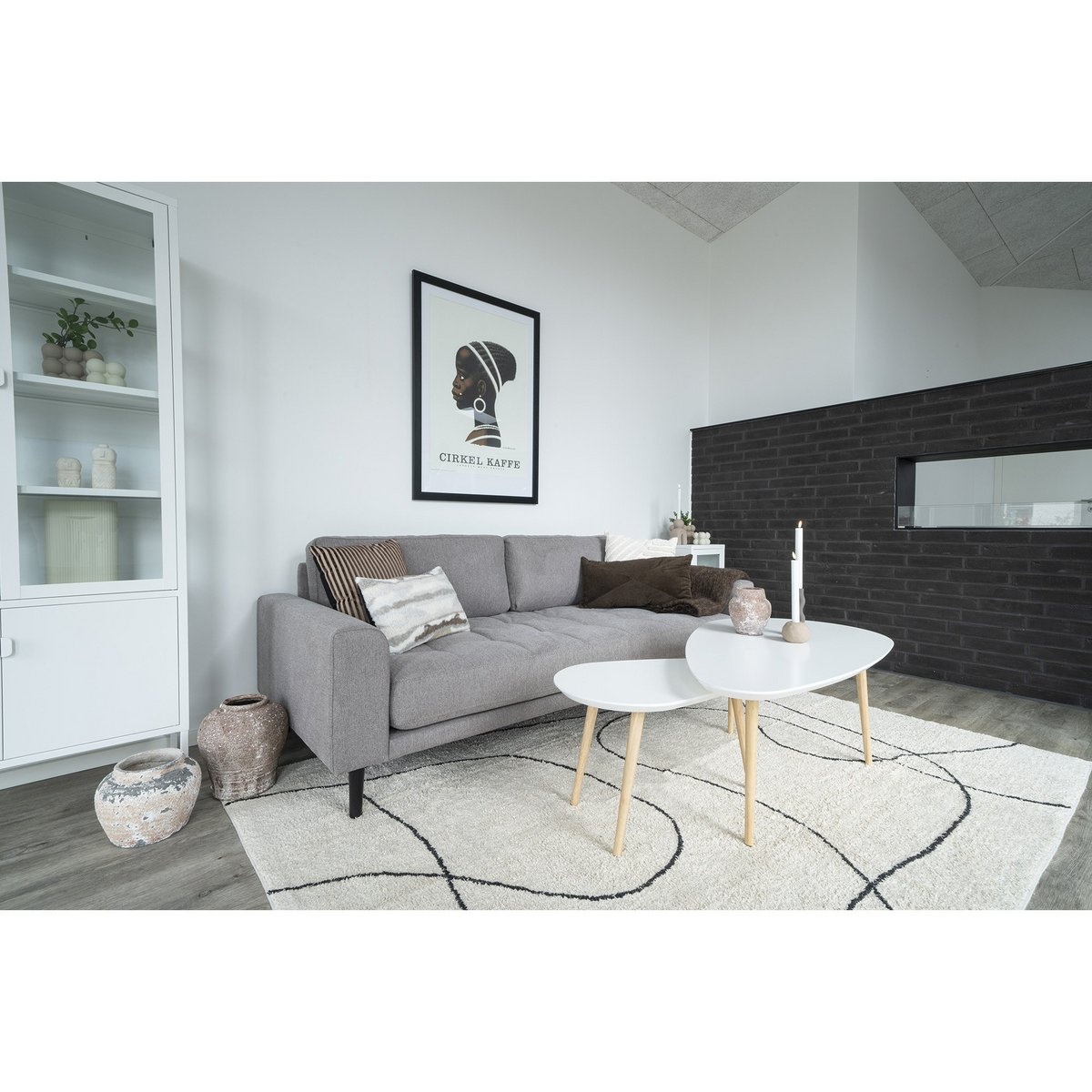 Estepona Pot - Pot in keramiek, bruin, 24,5x24,5x27,5 cm