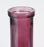 KantoormeubelenPlus Rioja Fles Vaas - H50 x Ø15 cm - Gerecycled Glas - Bordeaux