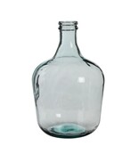 KantoormeubelenPlus Diego Fles Vaas - H42 x Ø27 cm - Gerecycled Glas - Transparant