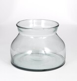 KantoormeubelenPlus Vienne Schaal - H15 x Ø27 cm - Gerecycled Glas - Transparant