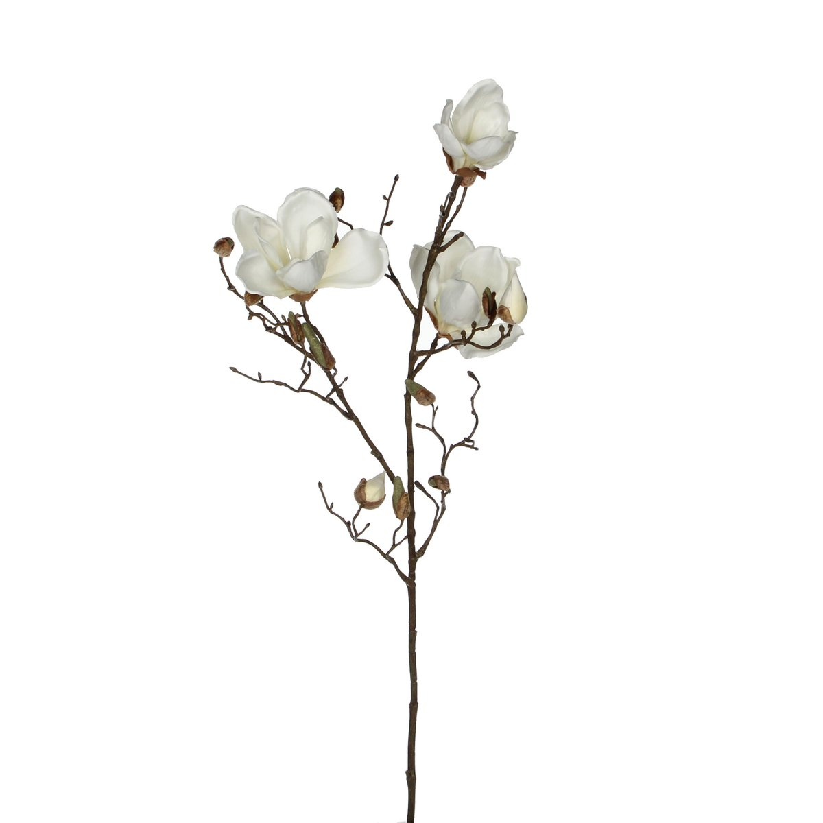 KantoormeubelenPlus Magnolia Kunstbloem - H88 cm - Wit